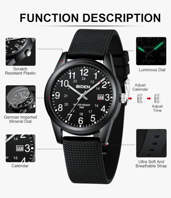 Men Watch waterproof